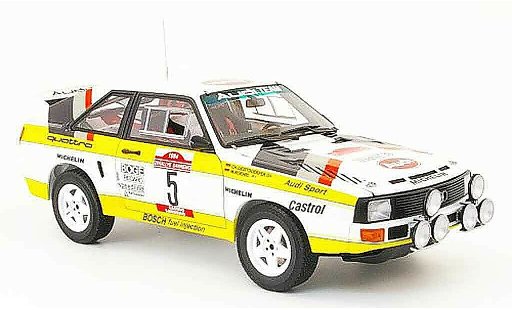 Audi Sport Quattro rallye 1/18 Autoart no.5 san remo 1984 modellini auto