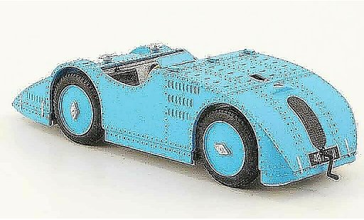 Bugatti 32 grand prix 1/43 Brumm tank blu prossootipo 1923 modellini auto