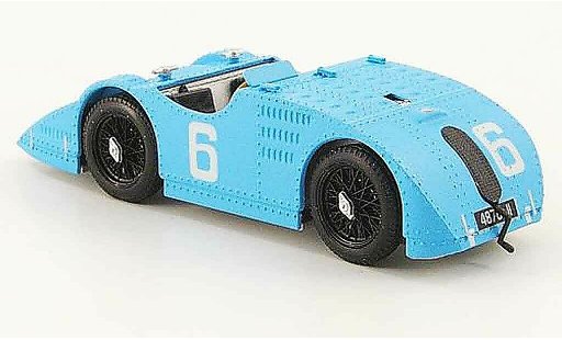 Bugatti 32 grand prix 1/43 Brumm tank no.6 e.friedrich gp frankreich 1923 modellini auto