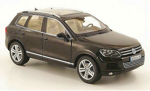 Volkswagen Touareg Base 1/43 Schuco nero 2010 modellini auto