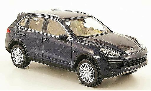 Porsche Cayenne Diesel 1/43 Minichamps blu 2010 modellini auto
