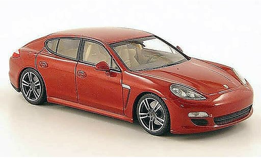 Porsche Panamera Base 1/43 Minichamps rosso 2010 modellini auto