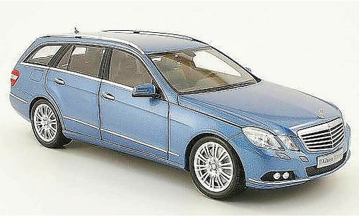 Mercedes Classe E T-Modell 1/18 Minichamps (s212) blu 2009 modellini auto