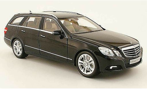 Mercedes Classe E Base 1/18 Minichamps break (s212) nero 2009 modellini auto