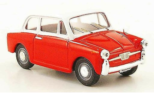 Autobianchi Bianchina berline 1/43 Progetto Berlina Special rosso bianco modellini auto