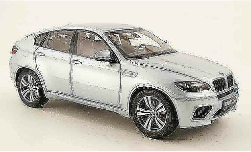 Bmw X6 M 1/18 Kyosho E71 grigio modellini auto