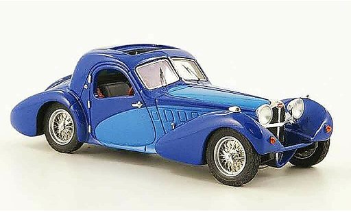 Bugatti 57 Corsica 1/43 Luxcar SC blu blu 1938 modellini auto