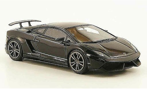 Lamborghini Gallardo LP570-4 1/43 Look Smart superleggera nero 2010 modellini auto
