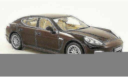 Porsche Panamera S 1/18 Norev marrone 2009 modellini auto
