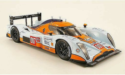 Aston Martin LMP1 lola 1/18 Norev no.007 gulf 24h le mans 2009 charouz / enge / mucke modellini auto