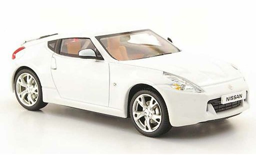Nissan 370Z Base 1/43 Norev bianco 2008 modellini auto