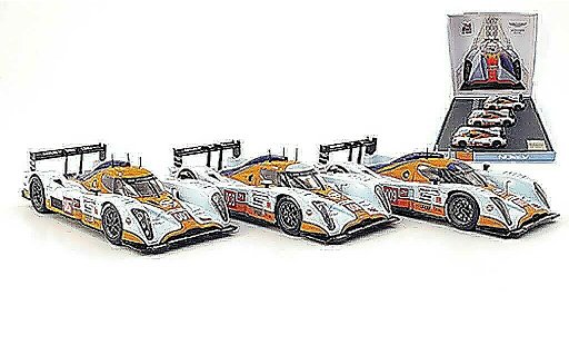 Aston Martin LMP1 lola 1/43 Norev No.007 No.008 + No.009 24h Le Mans 2009 modellini auto
