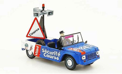 Citroen Mehari course 1/43 Norev vittel securite tour de france 2009 modellini auto