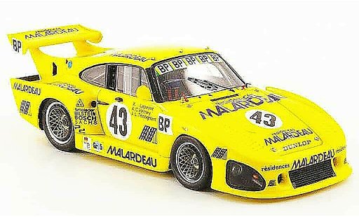 Porsche 935 1980 1/43 Spark K3 No.43 Malardeau 24h Le Mans modellini auto