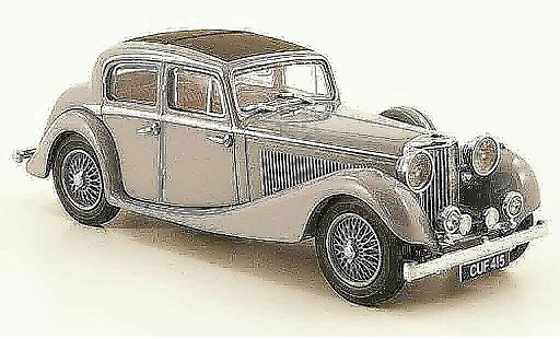 Jaguar SS Base 1/43 Oxford 2.5 saloon grigio modellini auto