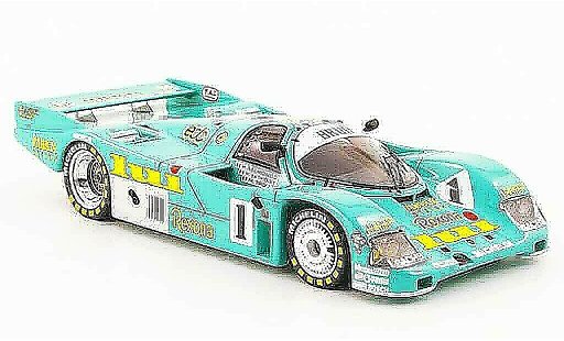 Porsche 962 1987 1/43 Spark No.1 lui 24h Le Mans modellini auto