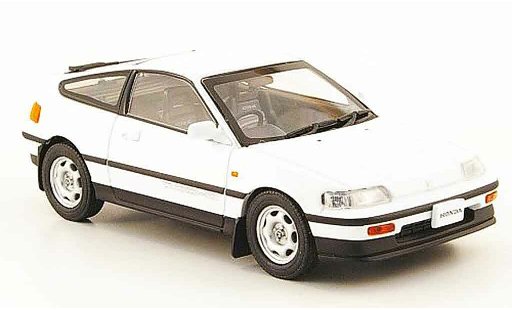 Honda CRX MK2 1/43 Ebbro bianco 1987 modellini auto
