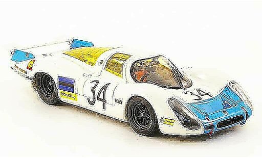 Porsche 908 1968 1/43 Ebbro No.34 24h Le Mans modellini auto