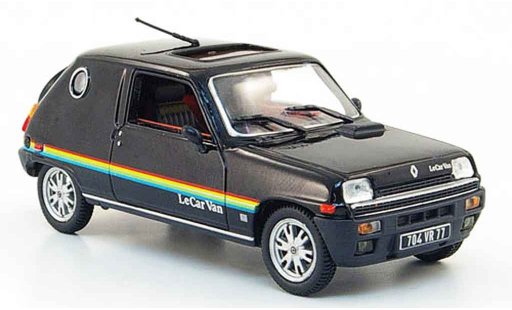 Renault 5 Le Car Van 1/43 Nostalgie nero 1979 modellini auto