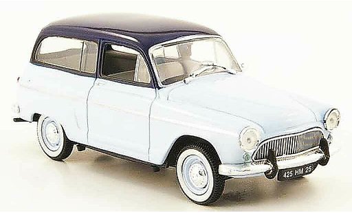 Simca Aronde Ranch 1/43 Nostalgie blu 1961 modellini auto