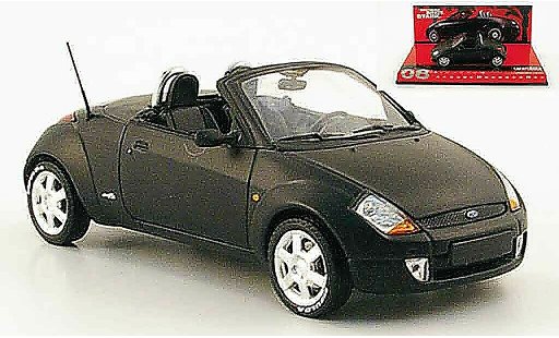 Ford Street Ka Cabriolet 1/43 Minichamps opaco nero 2003 modellini auto