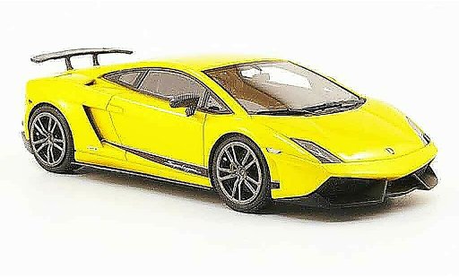 Lamborghini Gallardo LP570-4 1/43 Look Smart superleggera giallo 2010 modellini auto