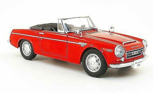 Datsun Fairlady Coupe 1/18 Autoart 2000 (sr311) rosso modellini auto