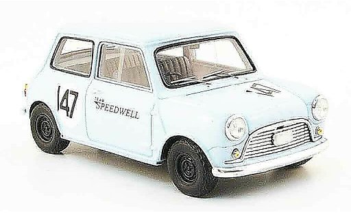 Austin Mini rallye 1/43 Spark Rally Saloon Car No.147 Team Speedwell 1960 modellini auto