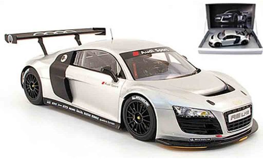 Audi R8 lms 1/18 Spark grigio modele de presentation modellini auto