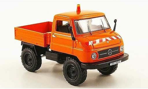 Mercedes Unimog 406-425 1/43 Norev U411 pianale Kommunal modellini auto