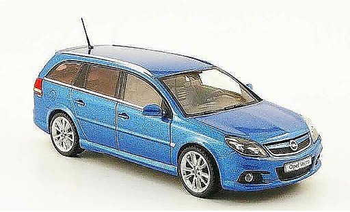 Opel Vectra C OPC 1/43 Schuco caravan blu modellini auto