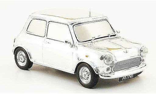 Austin Mini cooper 1/43 Spark Chrome David Bowie modellini auto