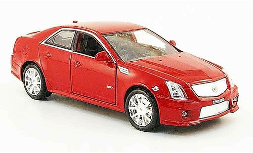 Cadillac CTS V 1/43 Luxury Die Cast rosso 2009 modellini auto
