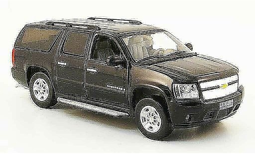 Chevrolet Suburban suv 1/43 Luxury Die Cast nero 2009 2010 modellini auto