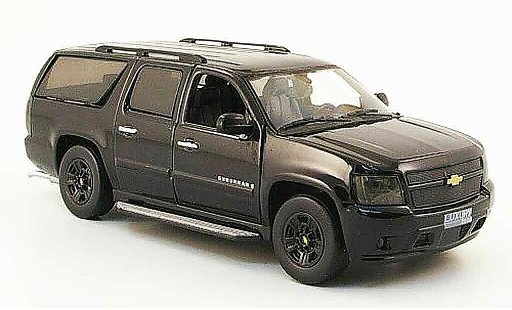 Chevrolet Suburban special edition 1/43 Luxury Die Cast nero Blackout 2009 2010 modellini auto