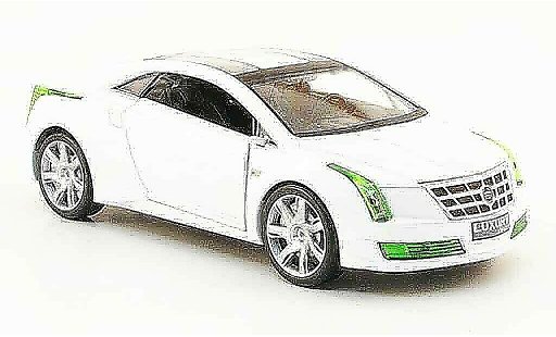 Cadillac Converj special edition 1/43 Luxury Die Cast Concept bianco Green 2009 modellini auto