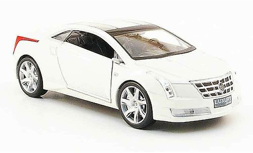 Cadillac Converj concept 1/43 Luxury Die Cast bianco 2009 modellini auto