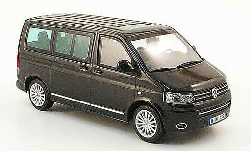 Volkswagen T5 T5 GP 1/43 Minichamps Multivan nero 2009 modellini auto