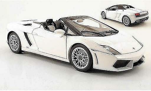 Lamborghini Gallardo LP560-4 LP560-4 1/18 Norev spyder bianco 2009 modellini auto