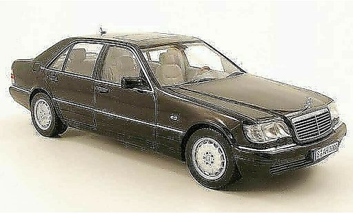Mercedes Classe S Base 1/18 Norev S 600 (w140) nero 1997 modellini auto