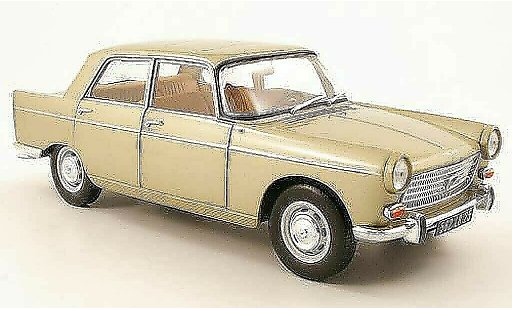 Peugeot 404 Berline 1/18 Norev Berlina beige 1965 modellini auto