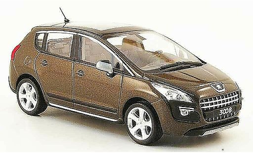 Peugeot 3008 Base 1/43 Norev marrone 2009 modellini auto