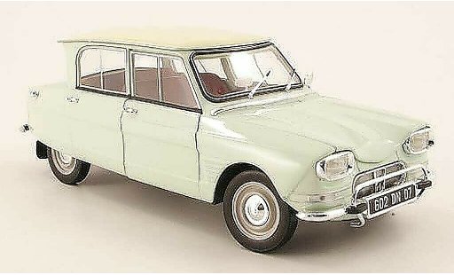 Citroen Ami 6 Berline 1/18 Norev verde pastel/beige 1963 modellini auto