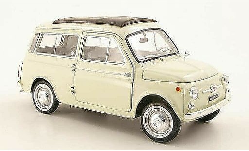 Fiat 500 Giardiniera 1/18 Norev Giardinera beige 1960 modellini auto