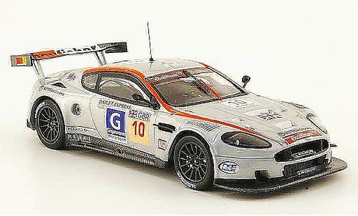 Aston Martin DBR9 gt1 1/43 IXO no.10 daily express 24h spa 2008 modellini auto