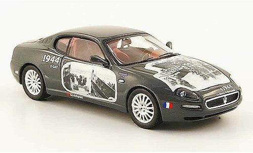 Maserati Cambiocorsa coupe 1/43 IXO grigio metallisee 90. jubilaum 2002 modellini auto