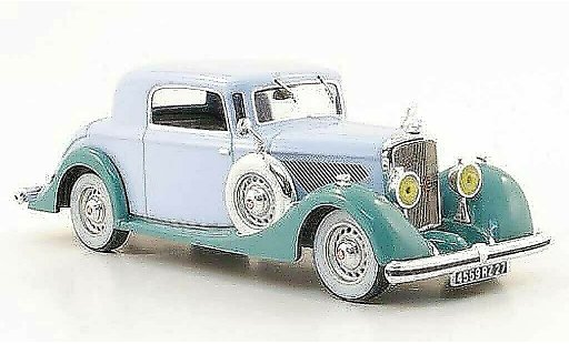 Panhard 6 CS Base 1/43 IXO (Faut-Cabrio) blu/mintverde 1935 modellini auto