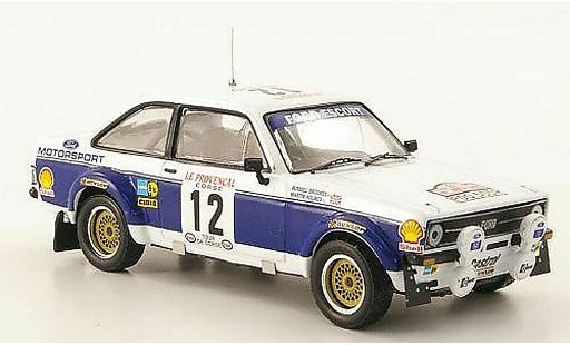 Ford Escort RS 1800 1/43 IXO No.12 Rally Korsika 1977 modellini auto
