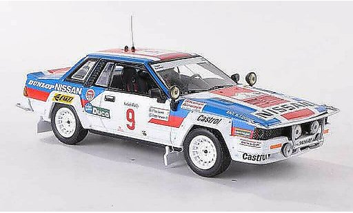Nissan 240 RS 1/43 IXO No.9 Safari Rally 1984 T.Salonen/S.Harjanne modellini auto