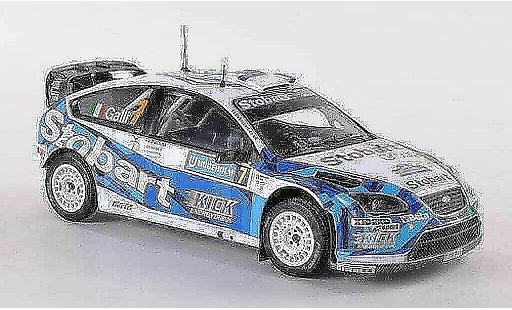 Ford Focus RS WRC 1/43 IXO 07 No.7 Stobart Rally Svezia 2008 Galli/Bernacchini modellini auto